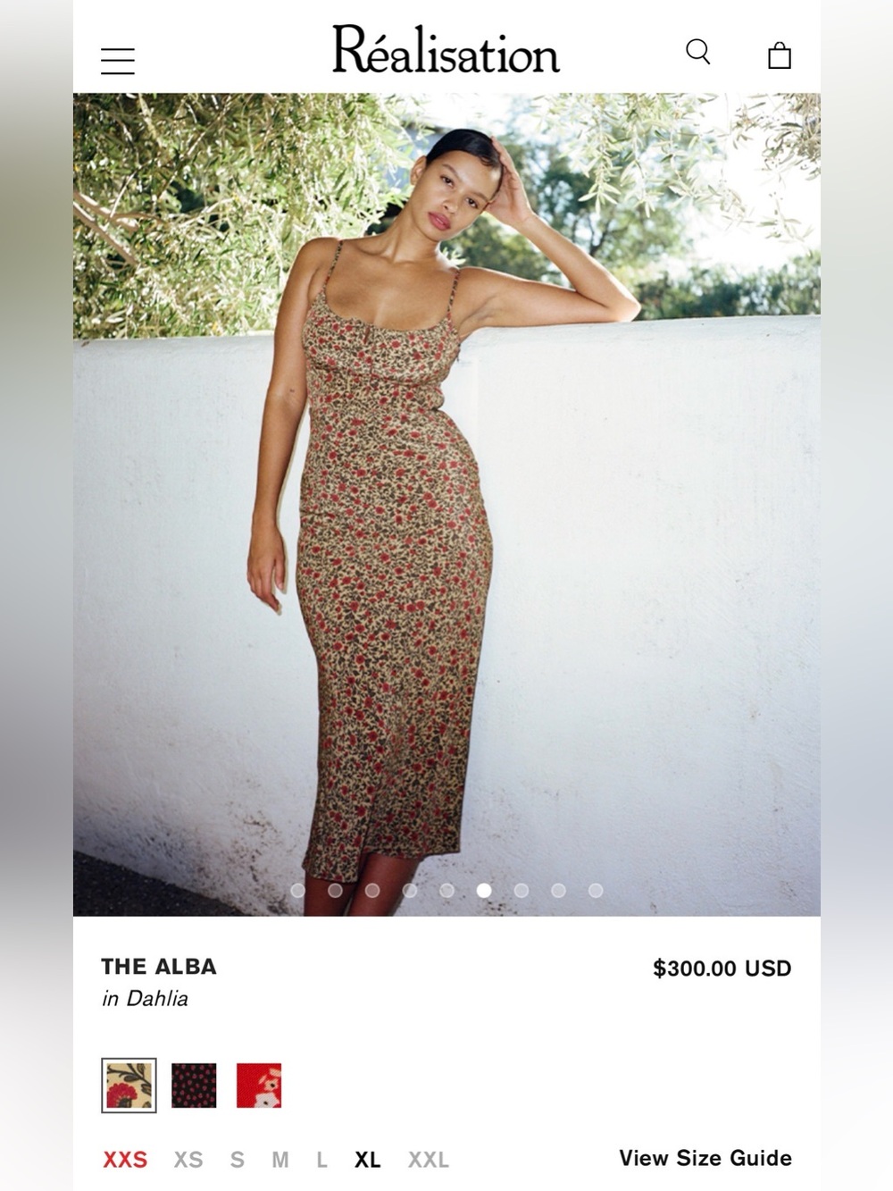 Réalisation The Alba Dress in Dahlia